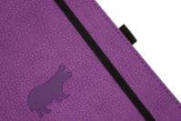 Dingbats - Notebook A5+ Wildlife - Purple Hippo